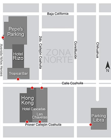 Tropical Bar - Tijuana, Mexico - Tropical Bar Directions & Parking